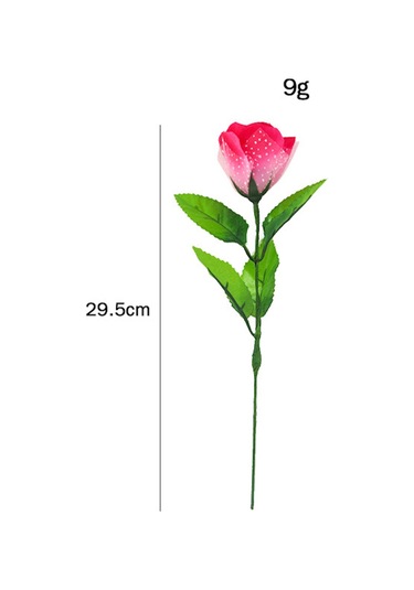 Işıklı Gül Sihirbazlık Hilesi Sihirbaz Yakın Çekim Aksesuarları Hile Şaka Aracı