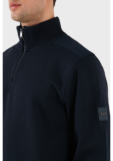 Boss Erkek Sweat 50524999 404 Lacivert Lacivert Boss Erkek Sweat 50524999 404 Lacivert Lacivert