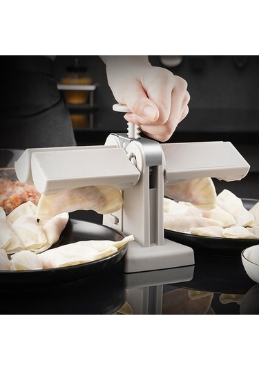 Pazly Çift Kafa Hamur Pres, Otomatik Köfte Yapma Makinesi, Mutfak Aleti, Renkli Model Çok Renkli