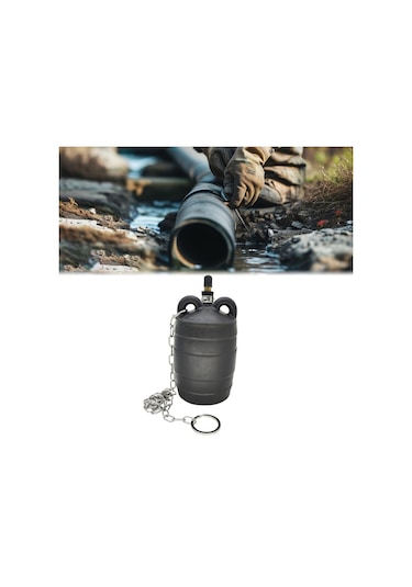 Homyl Şişirilebilir Boru Tıkacı Balon Duş Drenaj Dn75-için