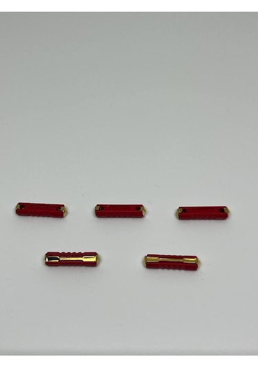 5 Adet 16 Amper Kırmızı Taş Sigorta 16a