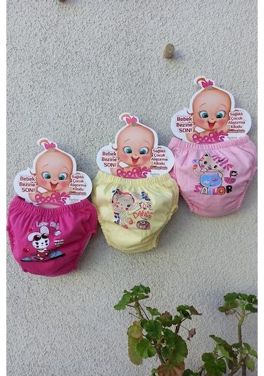 Çocuk Büyük Beden Alıştırma Külodu 3'lü