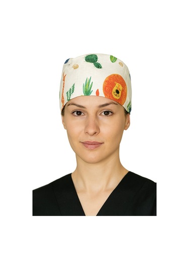 Aslanlı Doktor Hemşire Aşçı Cerrahi Hastane Bonesi Bandana M478