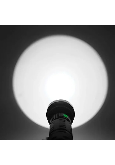 Gold Orion Şarjlı El Feneri Or-753 Siyah