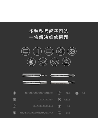 Ambition 38-in-1 Alet Kombinasyon Tornavida Seti Jm-8151