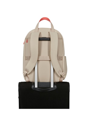 Samsonite American Tourister Kadın Sırt Çantası, Bej, 15,6 İnç Diğer