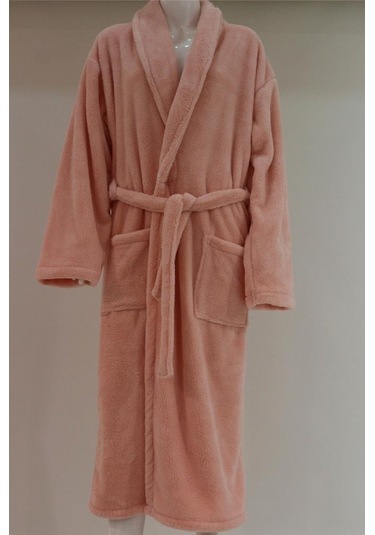 Ender Home Wellsoft Şalyaka Bornoz Soft Peluş Sabahlık Unisex Welsoft Bornoz 001