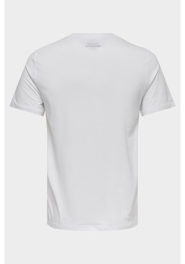 Onsmax Lıfe Ss Stıtch Tee Noos Erkek Beyaz T-shirt - 22025208 Beyaz Onsmax Lıfe Ss Stıtch Tee Noos Erkek Beyaz T-shirt - 22025208 Beyaz