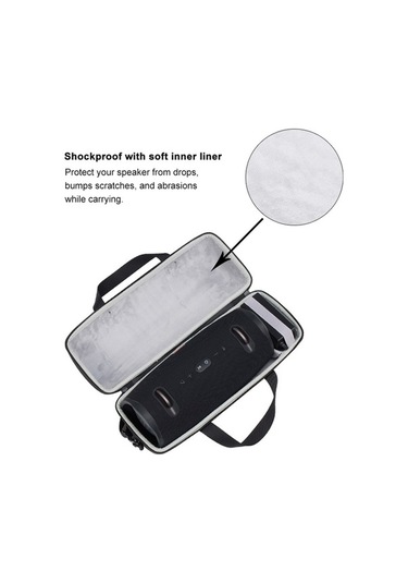 Pazly İndirimi Kaçırma Jbl Xtreme 2 Kılıfı, Yumuşak Eva Omuz Çantası, Seyahat Ve Taşıma İçin Mükemmel Seçim