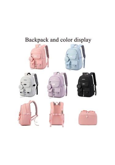 Didadodo Su Geçirmez Kadın Laptop Çantası - Hafif Nylon, Yan Cepli, Omuz Destekli 32x23x46cm, Çok Renkli Pratik Kullanım, Su Geçirmez设计 Çok Renkli Didadodo Su Geçirmez Kadın Laptop Çantası - Hafif Nylon, Yan Cepli, Omuz Destekli 32x23x46cm, Çok Renkli Pratik Kullanım, Su Geçirmez设计 Çok Renkli