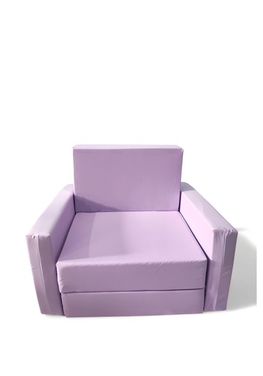 Katlanır Yer Yatağı - Çocuk Koltuğu - Bebek Yatağı 0-5 Yaş Lila