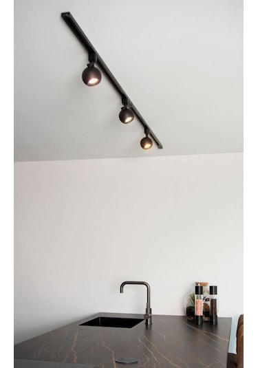 Mylights Siyah Led Spot Ray Spot 1 Mt Ray Panasonıc Gün Işığı Ampulü