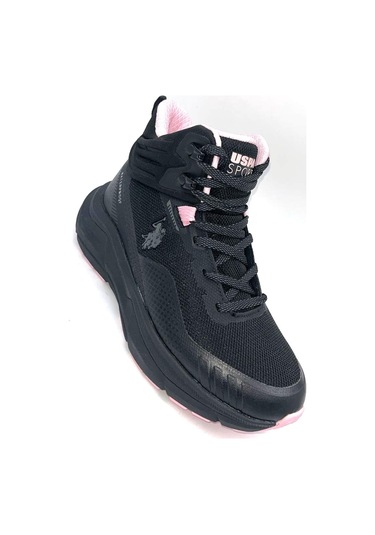 U.s. Polo Assn. Gerrard Hı Wmn 4pr Kadın Aoutdoor Bot Siyah Siyah