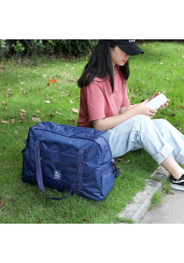 Geekyou Hafif Gri Küçük Seyahat Çantası, Çekmeceli, Çapraz Çanta/torba, Büyük Kapasiteli, El/omuz Taşıma, Sağlam Malzeme, Çok Amaçlı Depolama