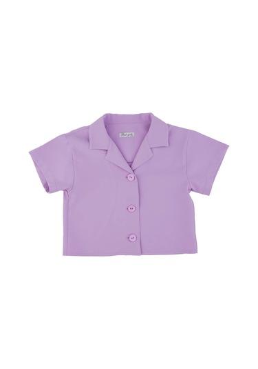 Best Kids Kız Çocuk Gömlek Yaka Ceket 001