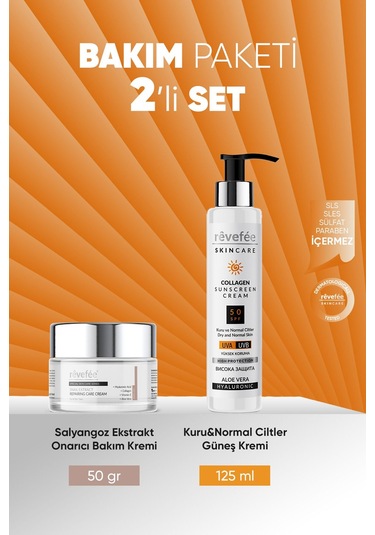 Salyangoz Ekstraktlı Onarıcı Bakım Kremi & Kuru - Normal Ciltler İçin Güneş Kremi