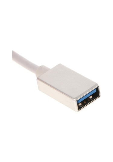 Trendooze Homyl Usb Tip C 3.0 Adaptör Şarj Ve Senkronizasyon Gümüş