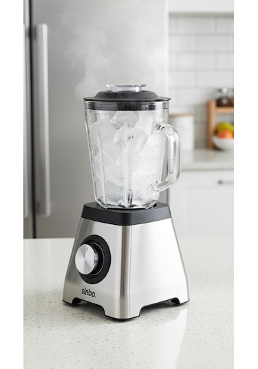 Sinbo SHB - 7519  1.5 L 6 lı Çelik Bıçak Buz Kırma Paslanmaz Turbo Blender