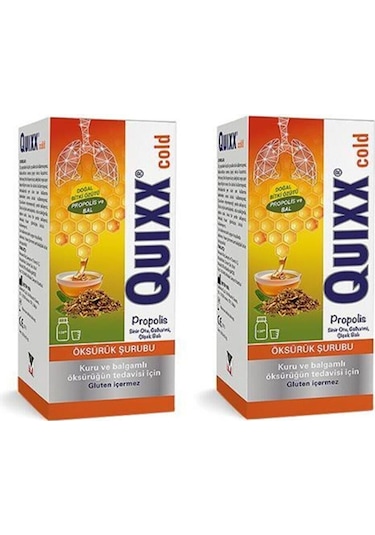 Quixx Cold Propolis Şurup 100 ml 2 Adet