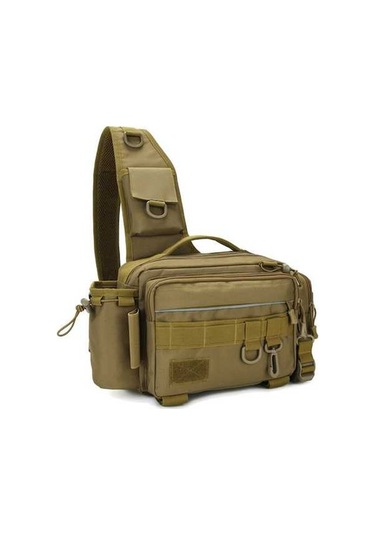 Artfulabode Yem Suya Organizer Olta Olta Mekan Makara Fonksiyonlu Dış Depolama Dayanıklı Çok Çantası Çantası Çantası Çantası Bel Askı Za Fishing Bag