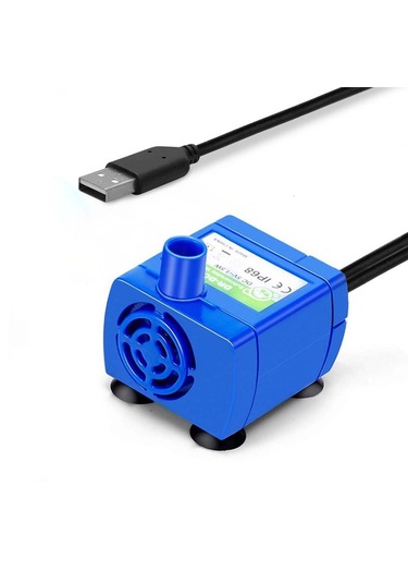 Ecronicword Evcil Hayvan İçme Çeşmesi Su Pompası İçme Çeşmesi