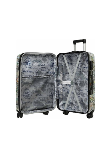 Lumberjack Pc London -o 5fx Çok Renkli Unisex Orta Boy Valiz 000000000101975183 Çok Renkli