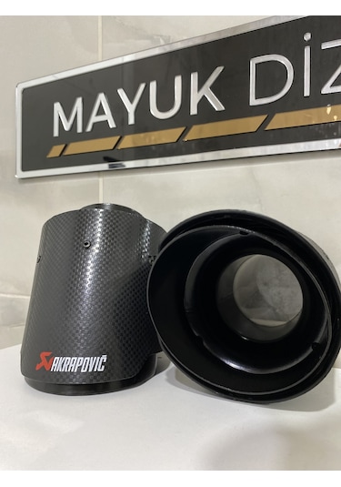 Akrapovic Karbon Egzoz Ucu 100mm Tek --mayukdizayn--