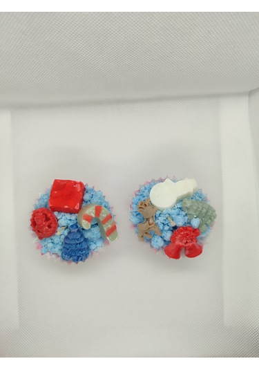 Yılbaşı Temalı Muffin Mum