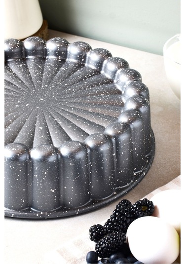 Cake Pro Döküm Papatya Silver Tart Kalıbı 26 Cm Gümüş