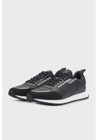 Hugo Erkek Ayakkabı 50536205 001 Siyah Siyah