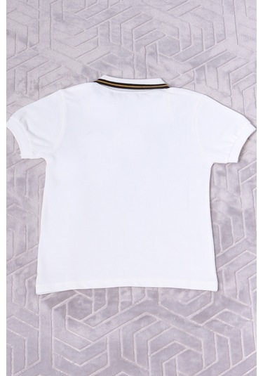 Erkek Çocuk Tshirt Polo Yaka A7 KREM