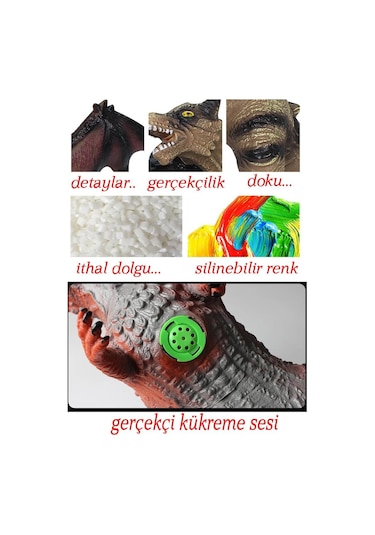 Gerçek Görünümlü Peluş Dolgulu Soft Silikon Kaplı Sesli Kükreyen 2 Başlı Ejderha Dinozor Oyuncak Dev 001 Gerçek Görünümlü Peluş Dolgulu Soft Silikon Kaplı Sesli Kükreyen 2 Başlı Ejderha Dinozor Oyuncak Dev 001