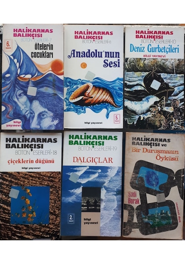 Halikarnas Balıkçısı 6 Kitaplı Setb Roman Öykü