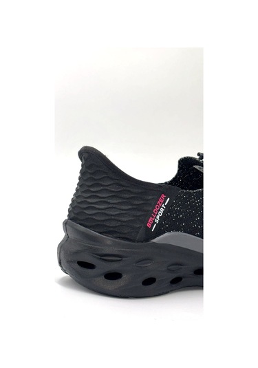 Bulldozer 020 Memory Foam İç Taban Comfort Günlük Kadın Spor Ayakkabı Siyah Siyah