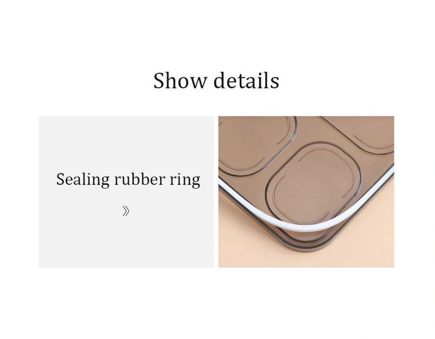 Ml Kırmızı Sağlıklı Plastik Öğle Yemeği Kutusu Snap Sızdırmaz Mikrodalga Yemek Bento Kutusu Yetişkinler Çocuk Gıda Saklama Kabı Öğle Yemeği Öğle Yemeği Kutuları