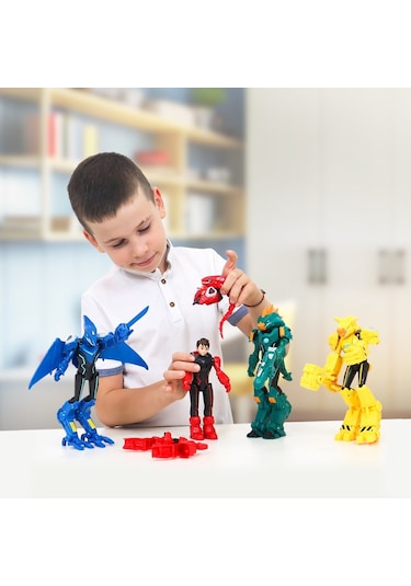 Quantum Heroes Dinoster Aksiyon Figür Jay Min Dino