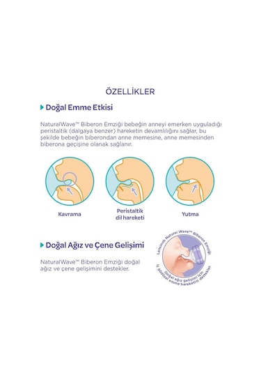 Lansinoh Natural Wave Biberon 2'li Set 240 ML