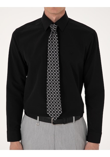 Pierre Cardin Erkek Siyah Gömlek Basic 50316742-vr046 Siyah