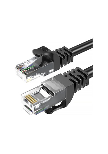 Essager 3 Metre CAT6 LAN RJ45  Ethernet Kablosu - Yuvarlak Tel Round Wire