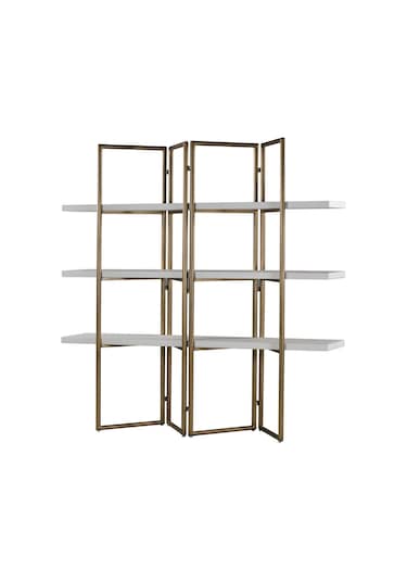 Cloe Gold Kitaplık&duvar Rafı