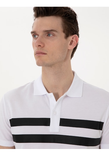 Pierre Cardin Erkek Beyaz Tişört 50310154-vr013 Beyaz