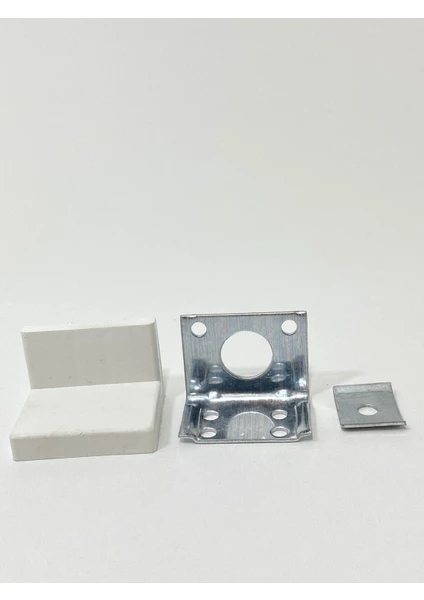 E.p.s Dolap Askı Elemanı Beyaz 10 Adet 1