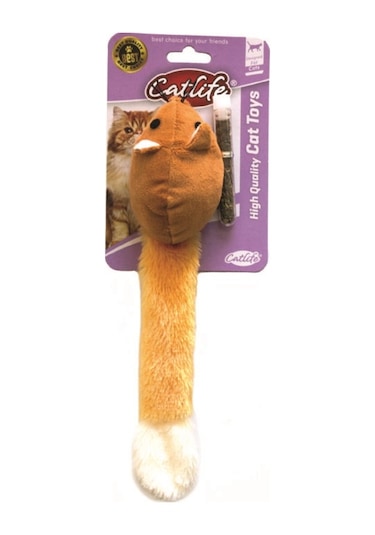 Catlife Uzun Kuyruklu Catnip Kedi Otlu Bıyıklı Fare Kedi Oyuncağı