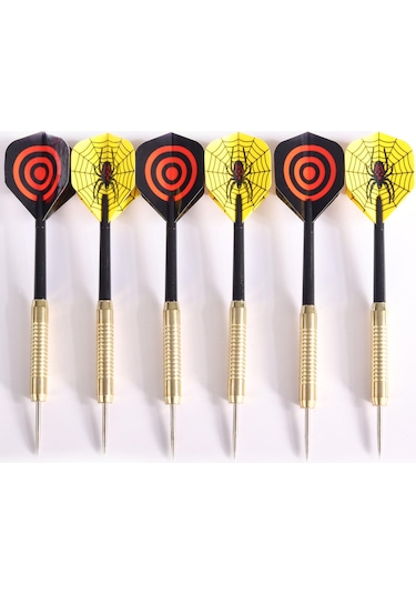 Delta Sisal Dart Seti 45 CM 18 İnç + 6 Ok 18 G Hedef Tahtası