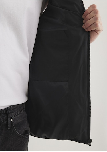 Mavi - Mavi Jeans Detaylı Kapüşonlu Siyah Yelek 0110554-900 Siyah