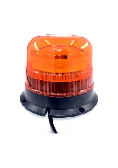 Turuncu Tepe Lamba Mıknatıslı 10 Çakar Fonksiyonlu 12v 24v Led