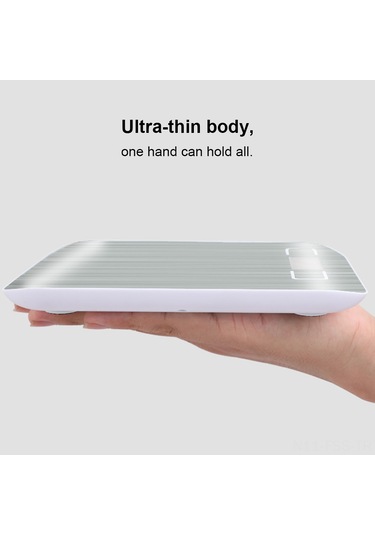 Hfambition Mutfak Dijital Terazi 5kg - 304 Paslanmaz Çelik Platform, Lcd Işıklı Ekran, Tartım Modları G/oz/lb/ml , 2 Adet Aaa Pil Dahil Çok Renkli