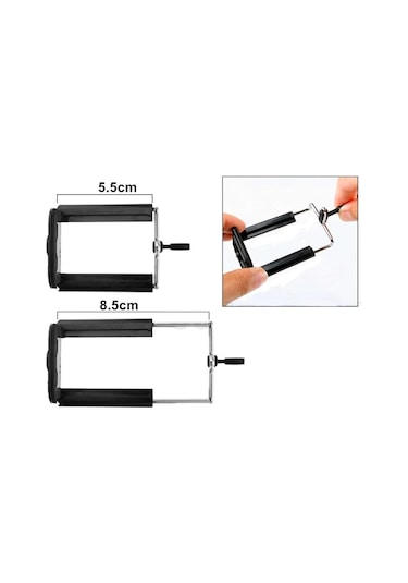 Telefon Tutucu Aparat Tripod Bağlantısı 5545 Çok Renkli