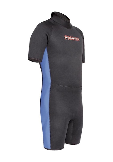 Free-Sub 3Mm Klasik Shorty - (Kısa), Sörf Scuba Tüplü Dalış Elbises Çok Renkli