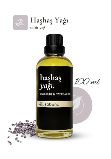 Haşhaş Yağı 100 Ml - Nemlendirici Cilt Bakım